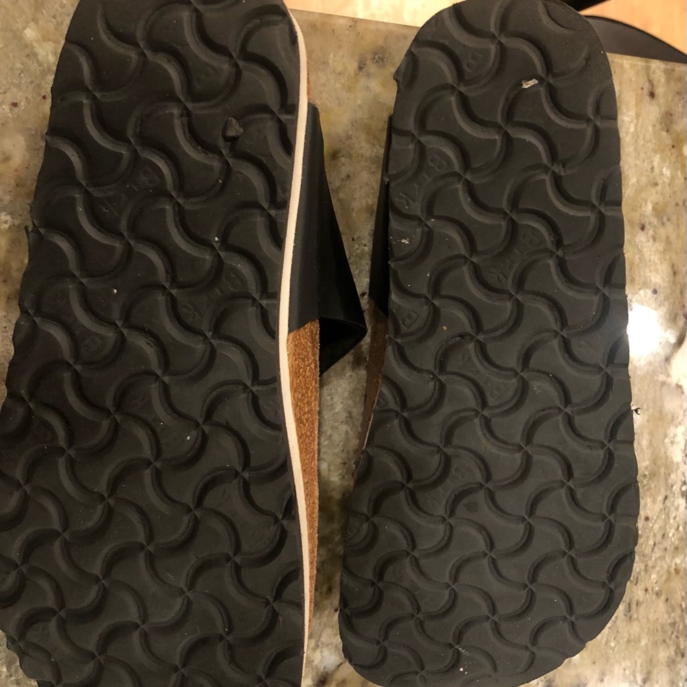 $FIRM❣️NWT BIRKENSTOCK PAPILLIO Gizeh Platform Blk